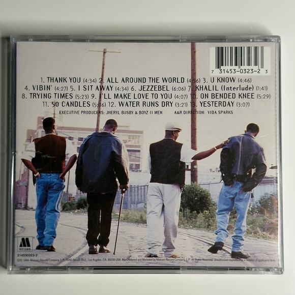 Boyz II Men – II [1994 CD, Motown 314530323-2] R&B Soul Classic Album - Picture 2 of 7